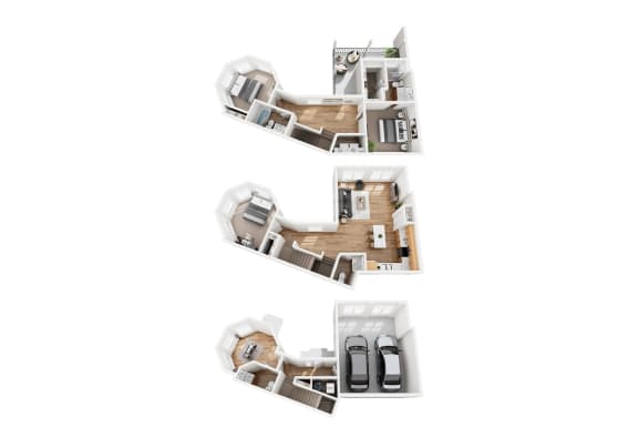 3 Bedroom and 2.5 Bathroom 3 Bedroom and 2.5 Bathroom at Current by Lotus, Utah