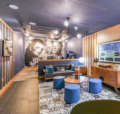 Lobby at F11 East Village, San Diego, CA, 92101