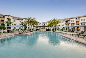 Resort Pool at Azura Luxury Apartments in Kendall, FL