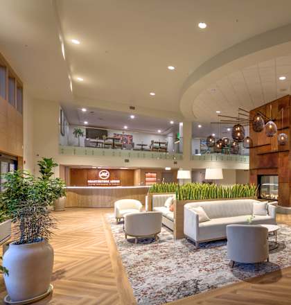 Modern Lounge at Hearthstone Lodge Senior Residences, Auburn, 95602