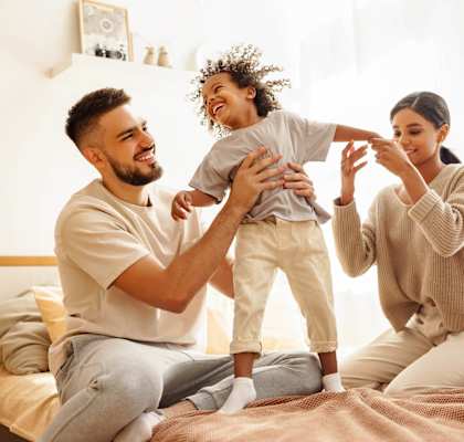 Family Playing at Pembroke Pines Landing in Pembroke Pines, FL 33025