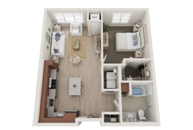 1 bed 1 bath O at The Landing at Amber Fields, Rosemount, MN