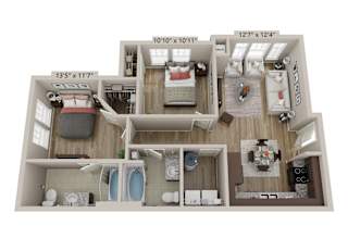 bedroom floor plan an opens a dialog