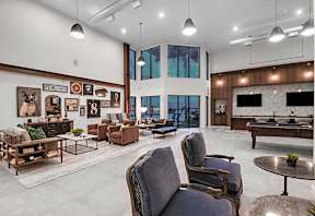 Club Room at The Foundry NoHo Luxury Apartments in Tampa, FL