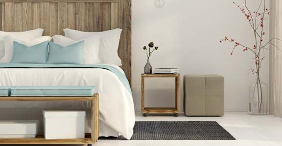 bed brown