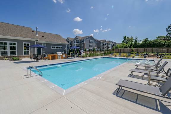 Outdoor Pool with Sundeck