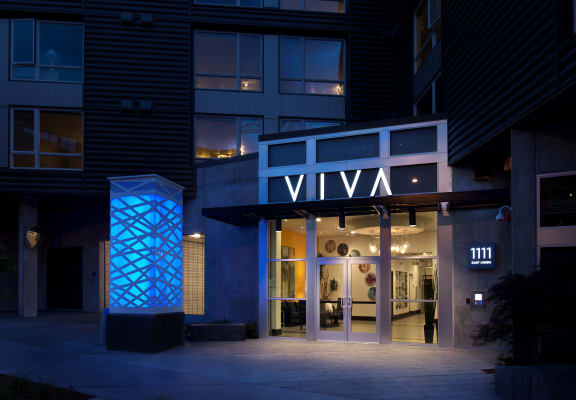 Viva Apartments Entrance and Exterior
