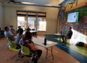 Thumbnail 5 of 13 - Residents in Community Room at Program Orientation