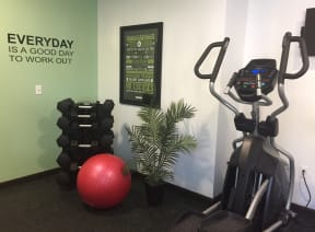 every day is a good day to work out in the gym