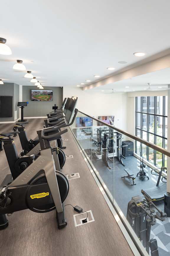 Gym at The Sully, Chantilly, 20151