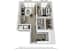 a 1 bedroom floor plan  sierra  2100 sq ft