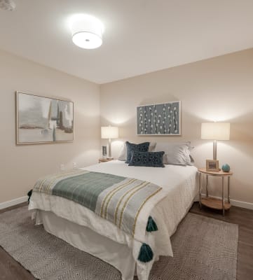 192nd West Lofts Model Bedroom