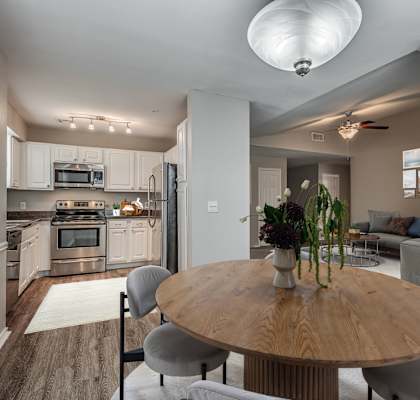 Separate Dining Area with Overhead lighting