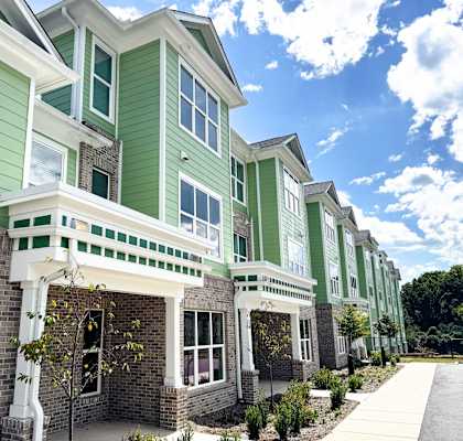 The Haven at Palmer Pointe Senior Apartments Exterior View