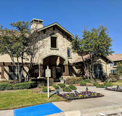 Clubhouse Exterior at Stone Lake, Texas