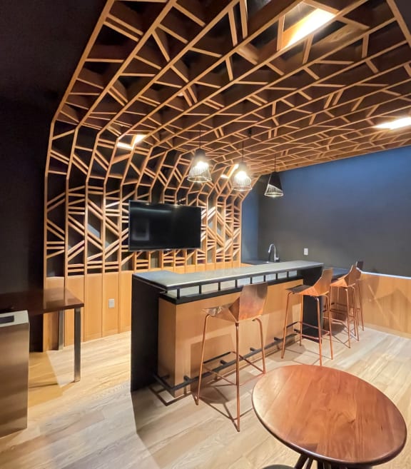 Yard Apartments Bar Room
