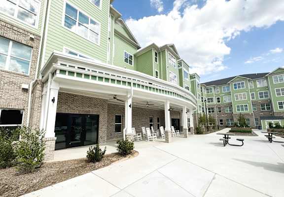 The Haven at Palmer Pointe Senior Apartments Exterior View