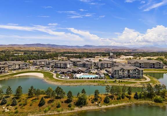 The Lakes at Eagle Aerial View of Property