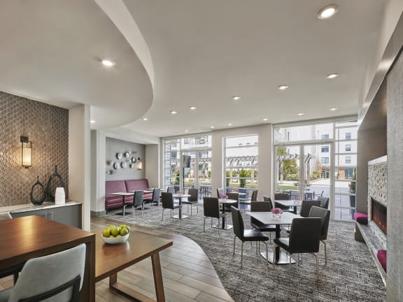 Cafe Area at AVE Union, New Jersey, 07083
