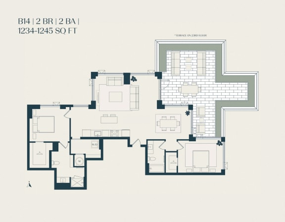 hematichematichematic diagram of the upper level floor plan of a house