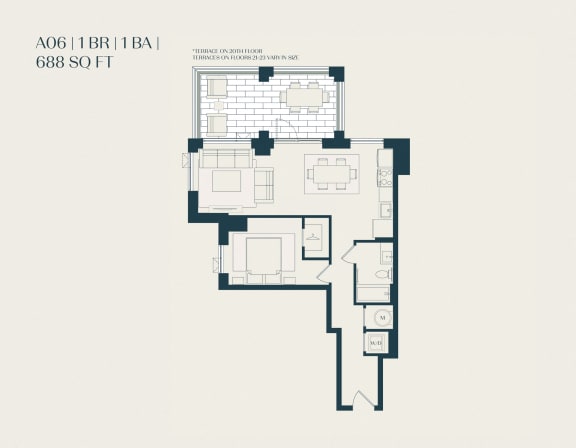 floor plan of the 2nd floor of a house