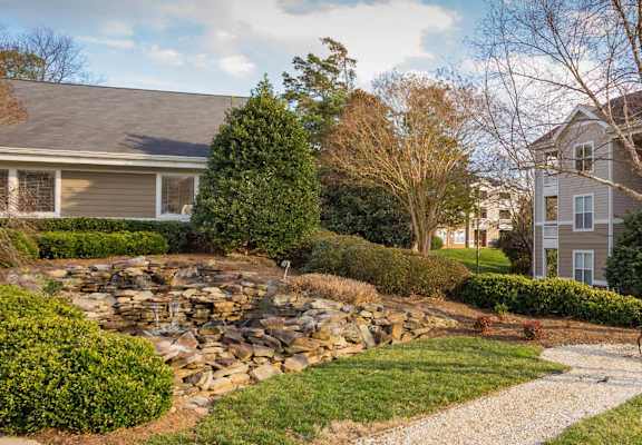 Relaxing community at Cedar Springs Apartments in Raleigh, NC 27609