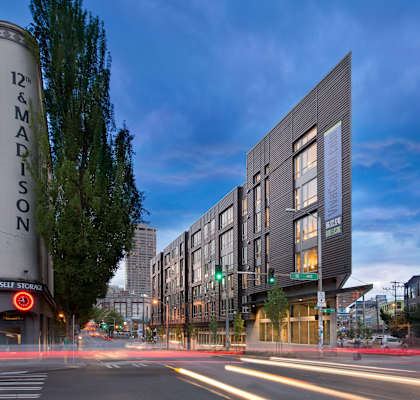 Viva Apartments in Seattle, Washington Exterior and Street View