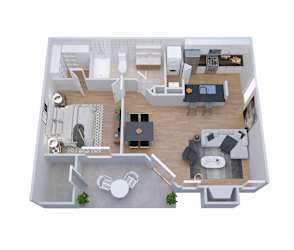 A1 floor plan