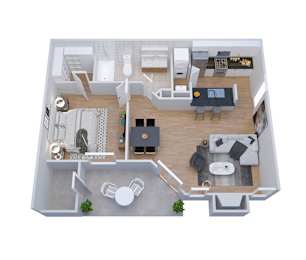 A1 floor plan