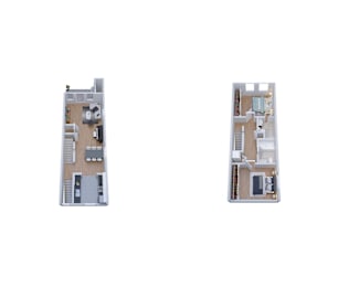 Kensingston First and Second Floor Plan