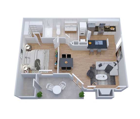 A1 floor plan