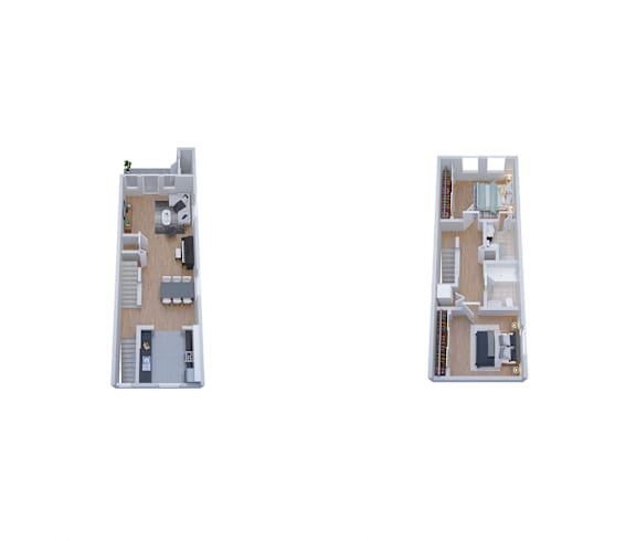 Kensingston First and Second Floor Plan