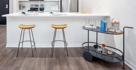 Alton Heights Apartments in Kansas City, Missouri Model Kitchen