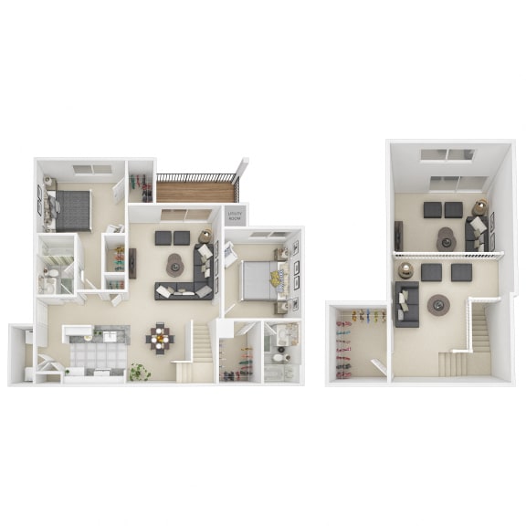Two bedroom apartments danbury