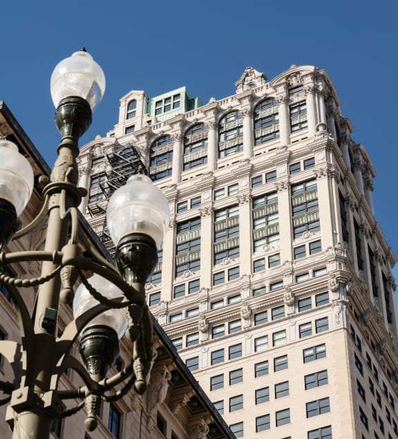 Aerial View at Book Tower, Detroit