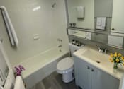 Thumbnail 10 of 12 - Master Bathroom at Lifestyle Apartments at Syracuse, Syracuse, New York