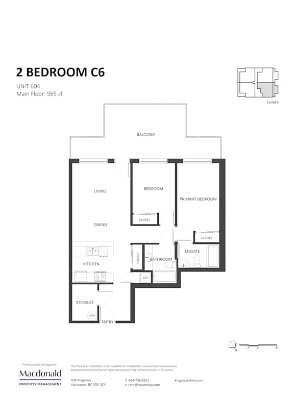 A floor plan for a 2 bedroom apartment with a living room, dining room, kitchen, bathroom, and storage.