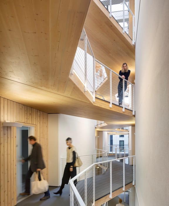 People Walking into Their Apartment at The Canyons in Portland, Oregon