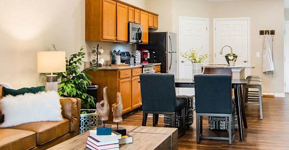 Medina Ohio Apartment Rentals Redwood Medina Flash Gallery Living to Kitchen