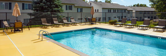 take a dip in our resort style pool