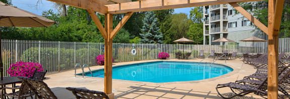 take a dip in our resort style pool