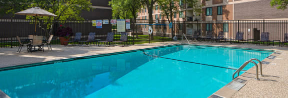 take a dip in our resort style pool