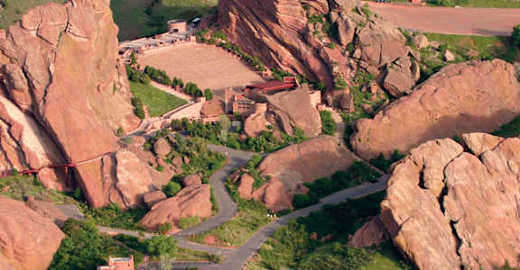 an aerial view of the rocks monastery in the valley of rocks