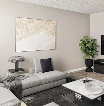 a living room with a couch and a tv at Bella Vista, St. George, UT, 84790