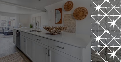BLVD 120 Townhomes in Pleasant Grove, Utah Model Kitchen with Large Island