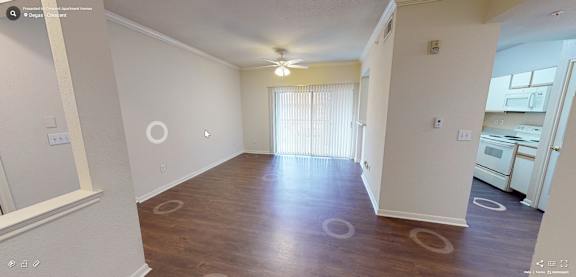 Degas One Bedroom Floor plan Virtual Tour, Opens in new tab