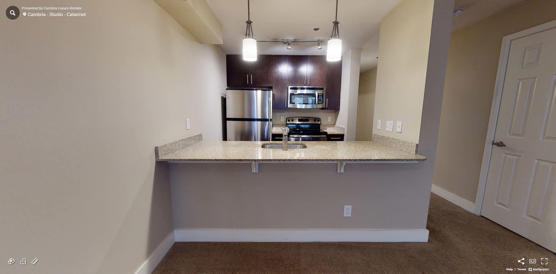 Cambria - Studio - Cabernet Upgraded Virtual Tour