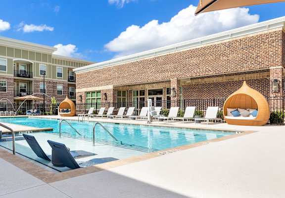 the pool at the graduate hotel