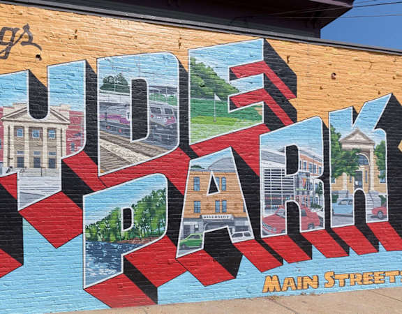 Greeting From Hyde Park Street Art, 735 Truman Apartments, MA, 02136