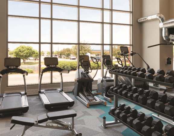 STATE OF THE ART FITNESS CENTER at Galante at Parkside Apartments